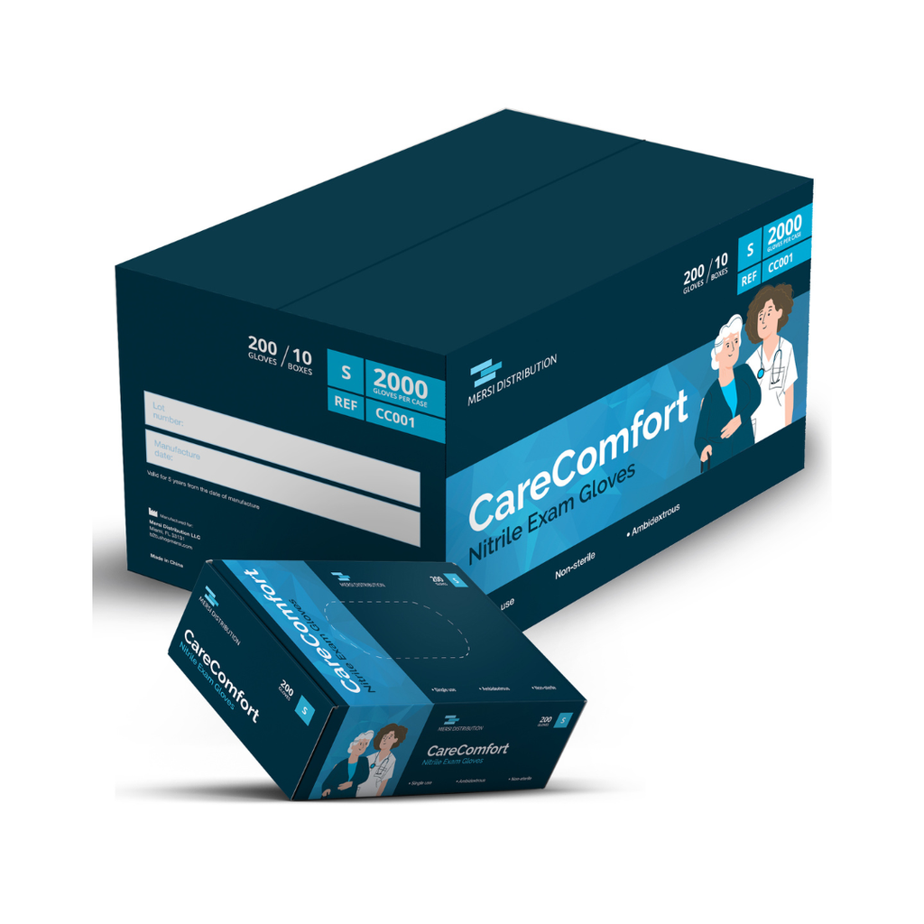 CareComfort Nitrile Exam Gloves