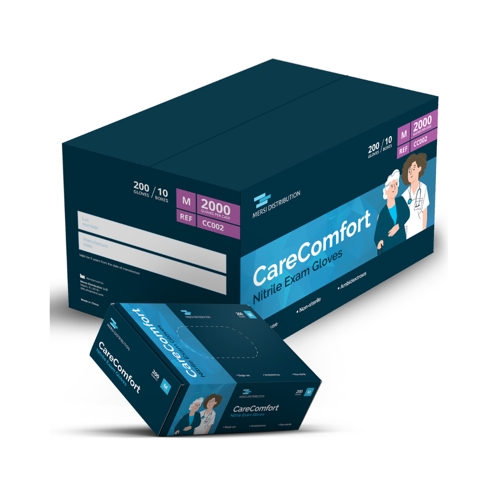 CareComfort Nitrile Exam Gloves