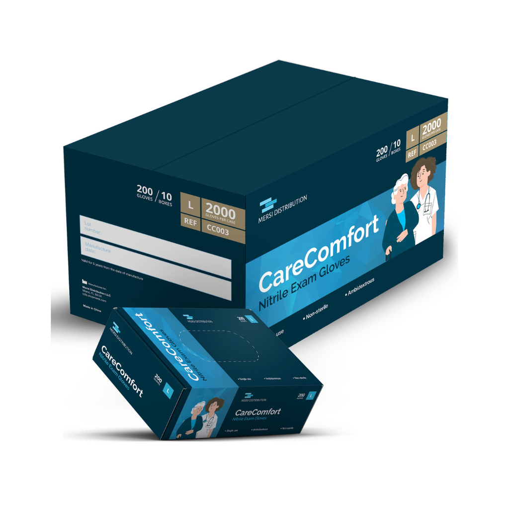 CareComfort Nitrile Exam Gloves