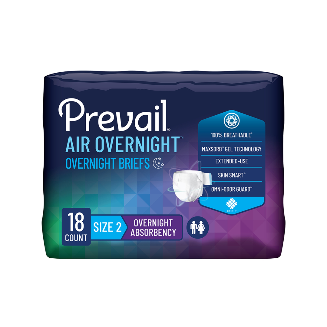 Prevail Air™ Overnight Brief - Size 2 / Large