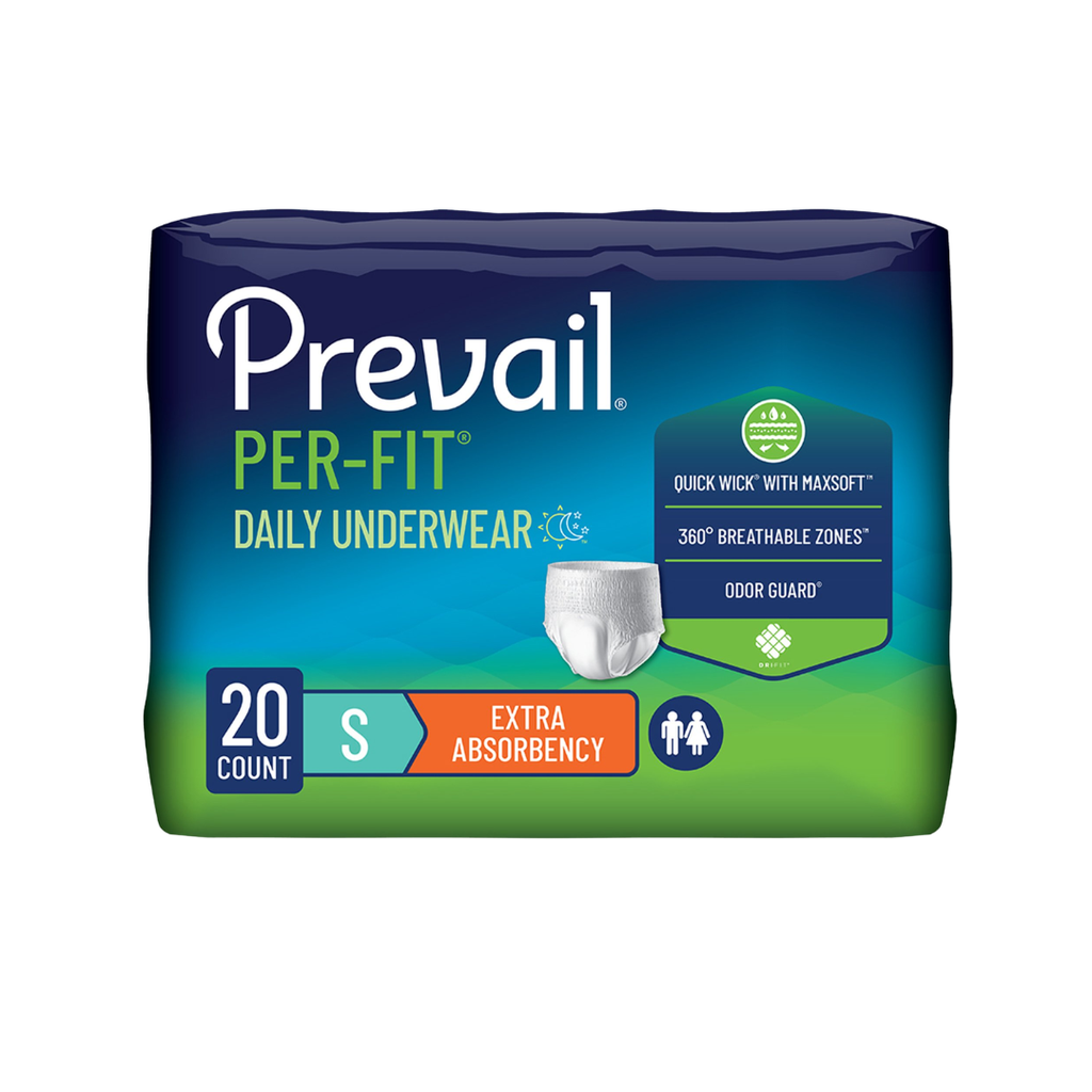 Prevail Per-Fit Protective Underwear - Small