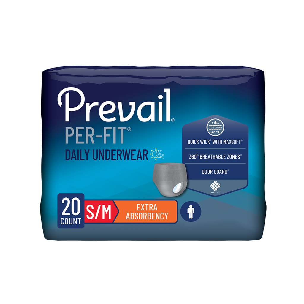 Prevail Per-Fit Underwear for Men - Small / Medium